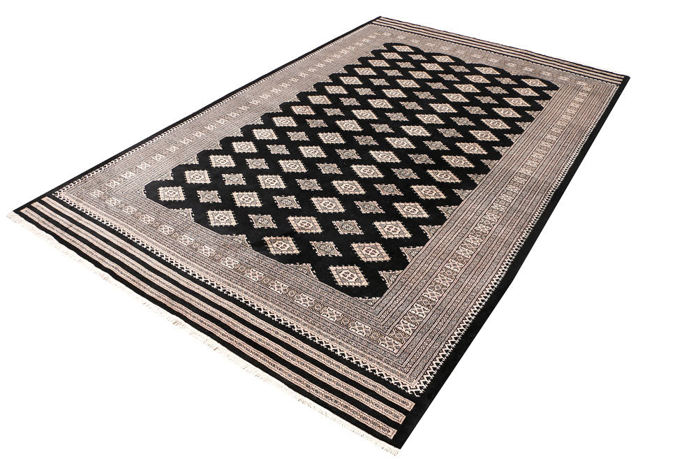 Black Jaldar 6' 7 x 10' 4 - No. 47763 - ALRUG Rug Store