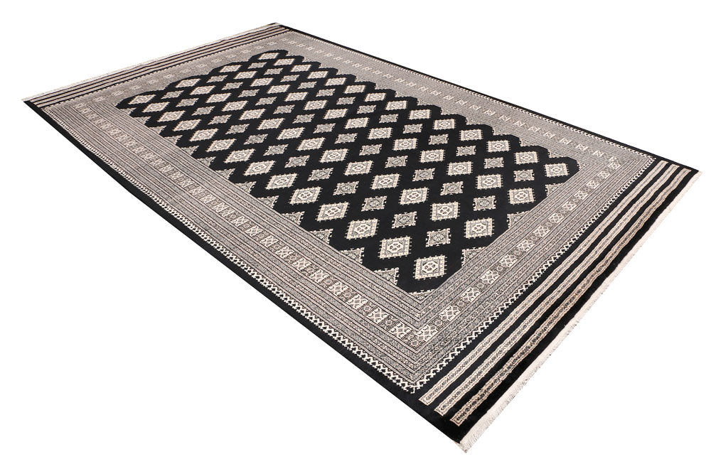 Black Jaldar 6' 7 x 10' 4 - No. 47763 - ALRUG Rug Store