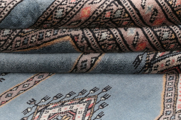 Light Slate Grey Jaldar 6' 8 x 10' 1 - No. 47767 - ALRUG Rug Store