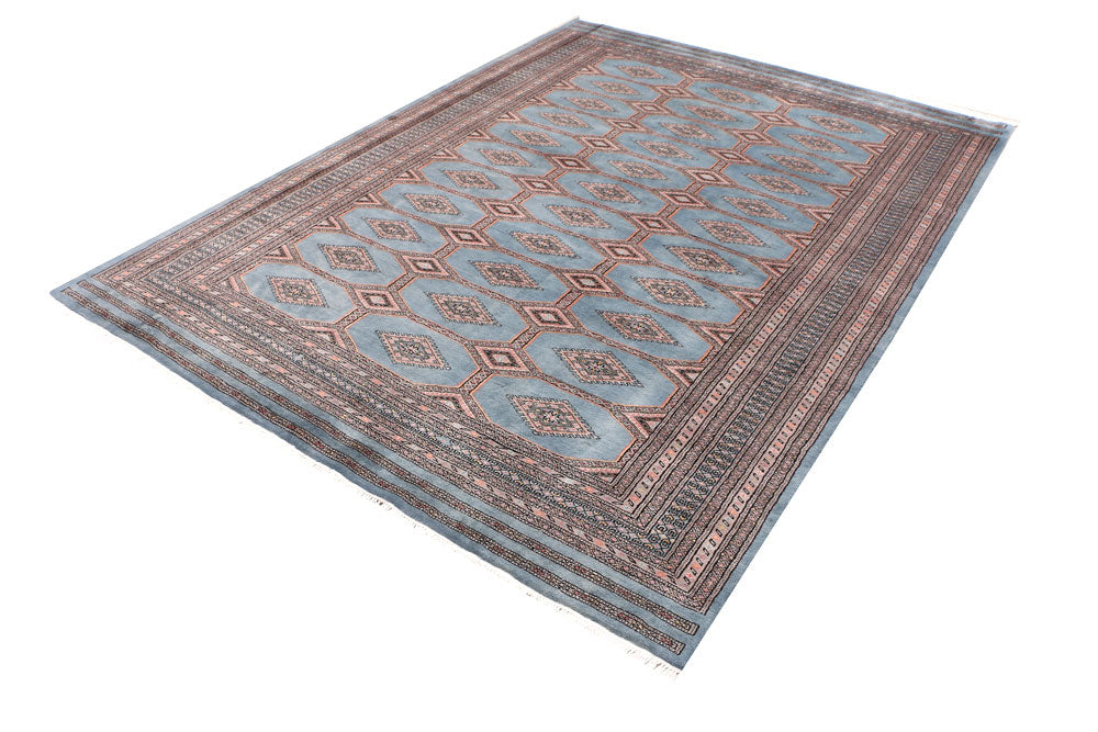 Light Slate Grey Jaldar 7' 1 x 9' 9 - No. 47769 - ALRUG Rug Store