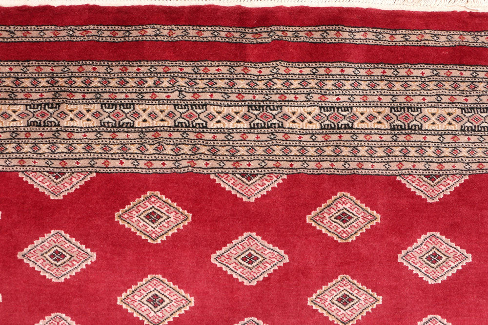Dark Red Jaldar 6' 7 x 9' 9 - No. 47770 - ALRUG Rug Store