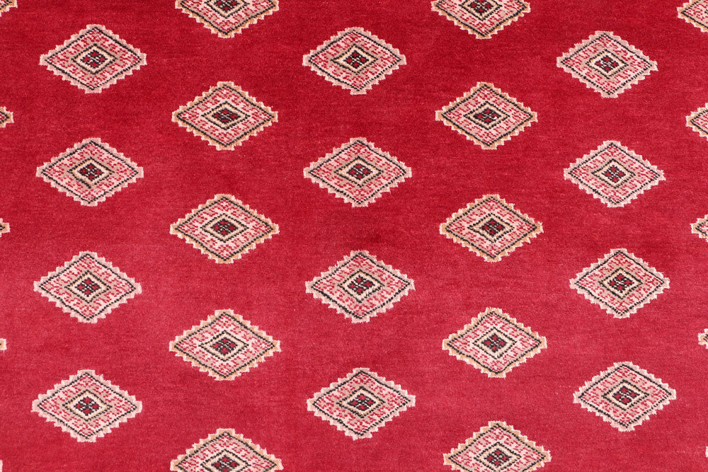 Dark Red Jaldar 6' 7 x 9' 9 - No. 47770 - ALRUG Rug Store