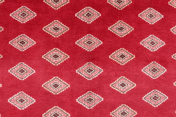 Dark Red Jaldar 6' 7 x 9' 9 - No. 47770 - ALRUG Rug Store