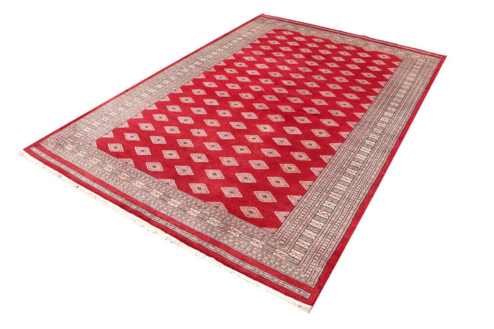 Dark Red Jaldar 6' 7 x 9' 9 - No. 47770 - ALRUG Rug Store