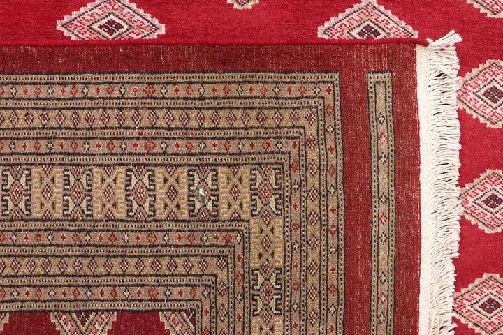 Dark Red Jaldar 6' 7 x 9' 9 - No. 47770 - ALRUG Rug Store
