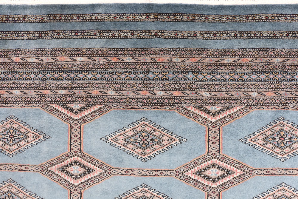 Light Slate Grey Jaldar 6' 11 x 9' 10 - No. 47771 - ALRUG Rug Store