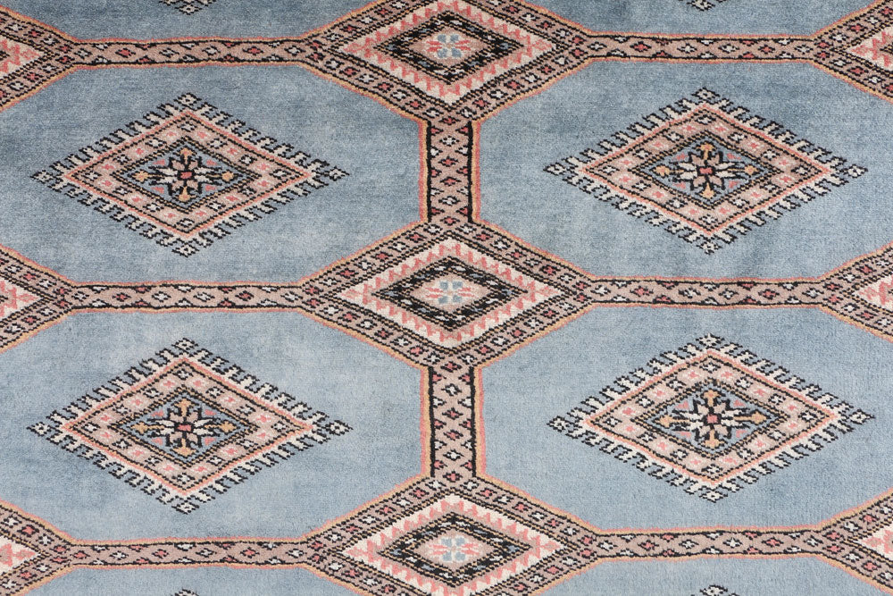 Light Slate Grey Jaldar 6' 11 x 9' 10 - No. 47771 - ALRUG Rug Store