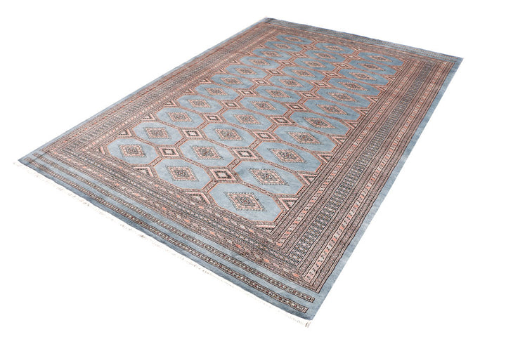 Light Slate Grey Jaldar 6' 11 x 9' 10 - No. 47771 - ALRUG Rug Store