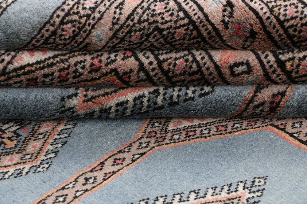 Light Slate Grey Jaldar 6' 11 x 9' 10 - No. 47771 - ALRUG Rug Store