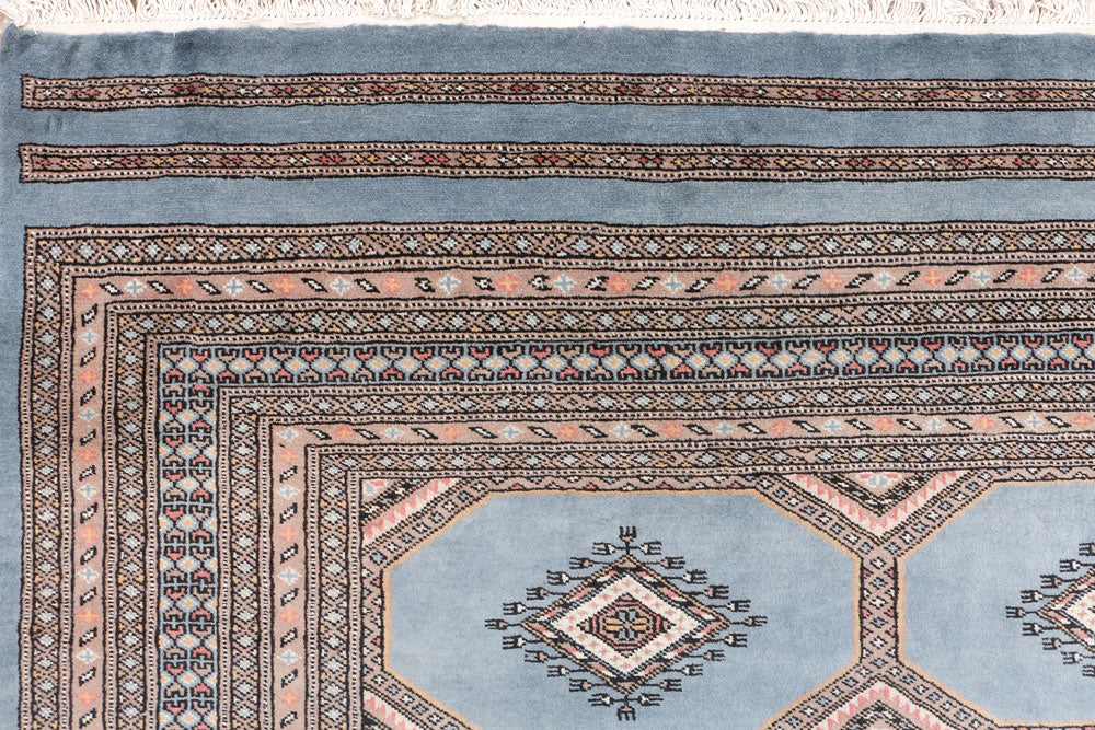 Light Slate Grey Jaldar 6' 7 x 9' 9 - No. 47773 - ALRUG Rug Store