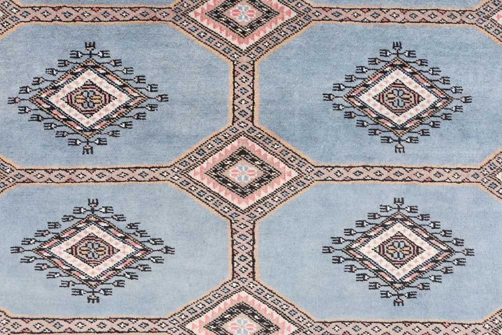 Light Slate Grey Jaldar 6' 7 x 9' 9 - No. 47773 - ALRUG Rug Store