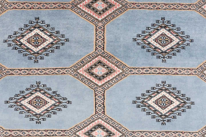 Light Slate Grey Jaldar 6' 7 x 9' 9 - No. 47773 - ALRUG Rug Store