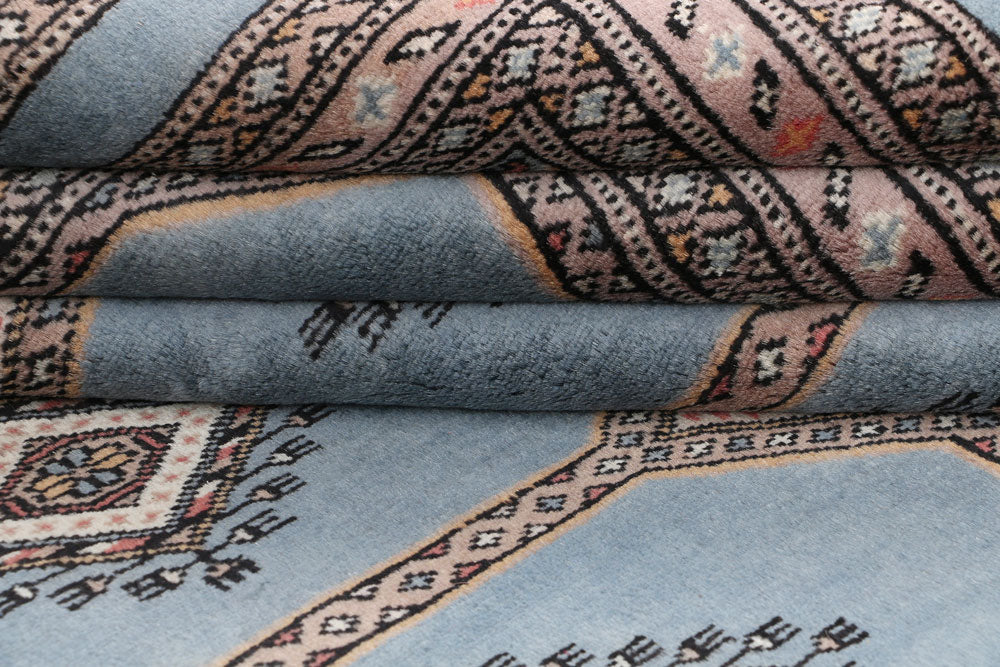 Light Slate Grey Jaldar 6' 7 x 9' 9 - No. 47773 - ALRUG Rug Store