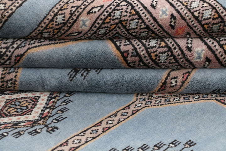 Light Slate Grey Jaldar 6' 7 x 9' 9 - No. 47773 - ALRUG Rug Store