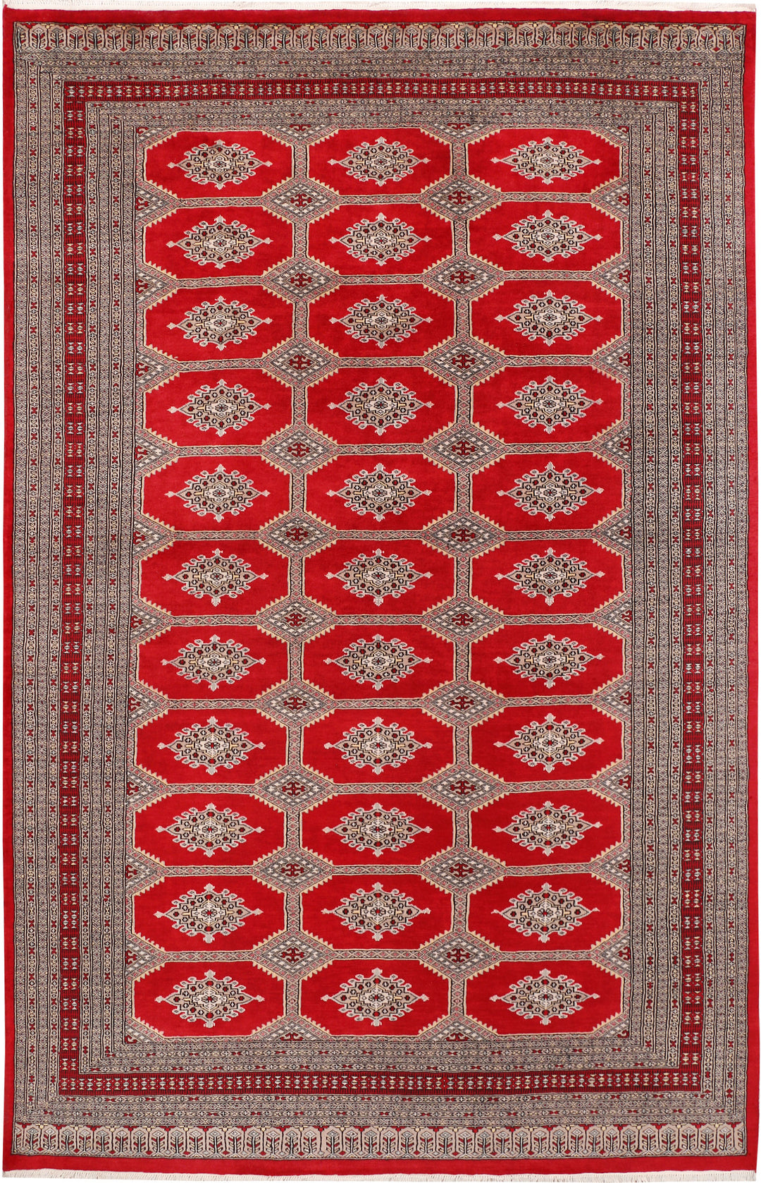 Firebrick Jaldar 6' 8 x 10' 5 - No. 47774 - ALRUG Rug Store