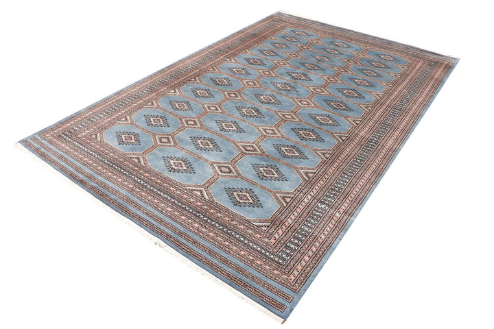 Light Slate Grey Jaldar 6' 7 x 10' 3 - No. 47775 - ALRUG Rug Store