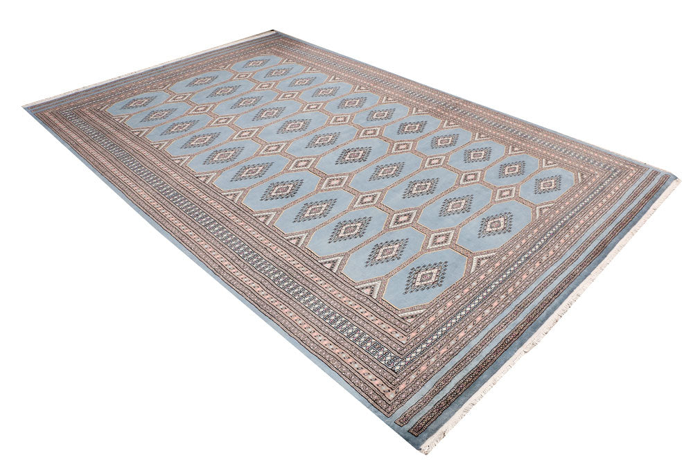 Light Slate Grey Jaldar 6' 7 x 10' 3 - No. 47775 - ALRUG Rug Store