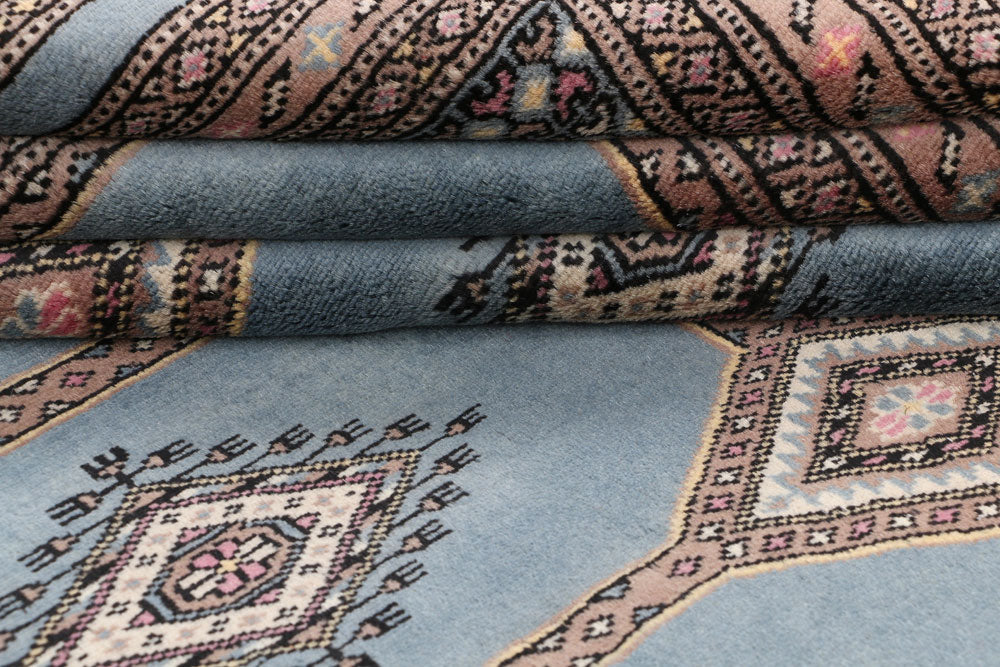 Light Slate Grey Jaldar 6' 7 x 10' 3 - No. 47775 - ALRUG Rug Store