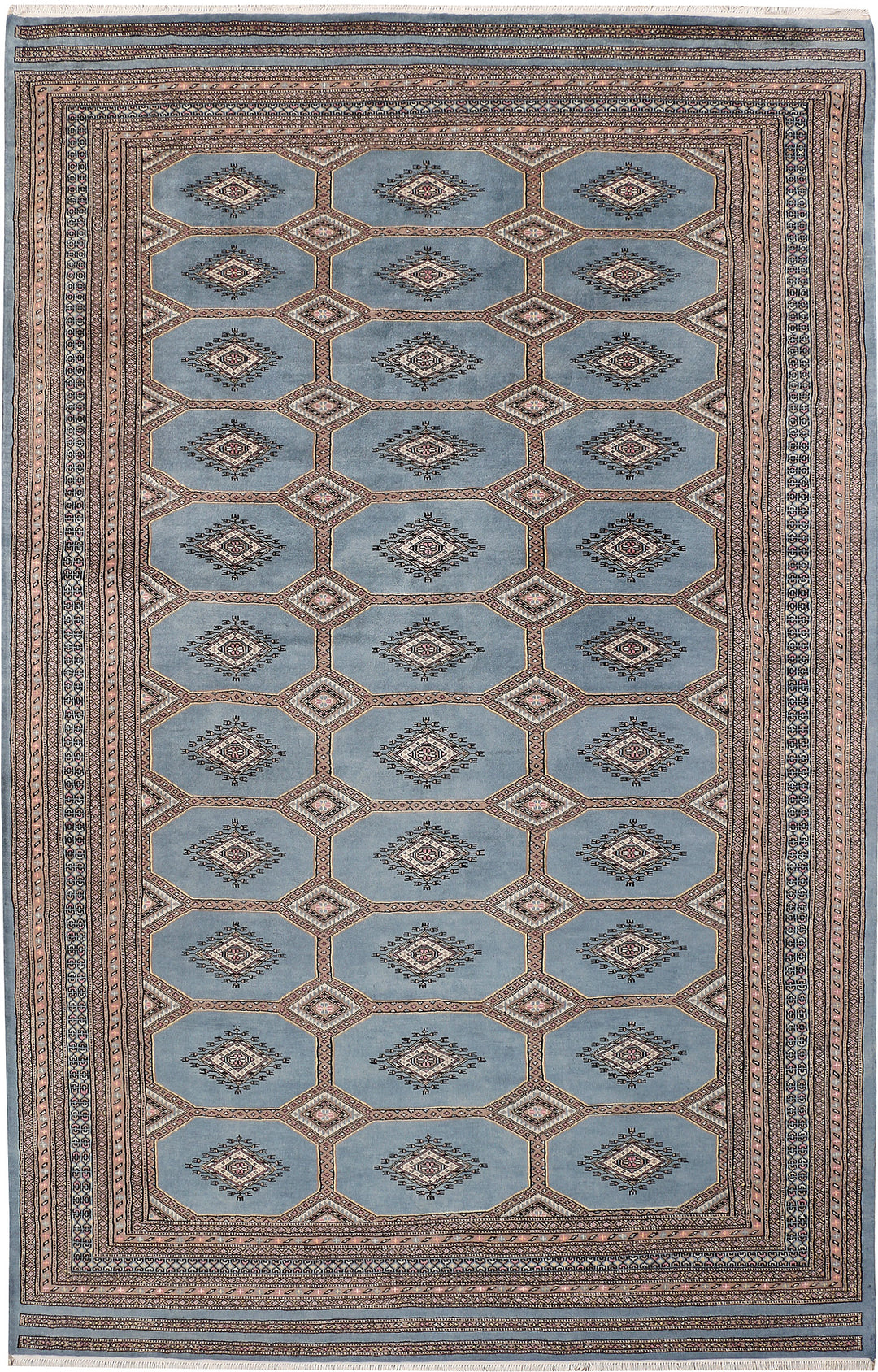 Light Slate Grey Jaldar 6' 7 x 10' 3 - No. 47775 - ALRUG Rug Store