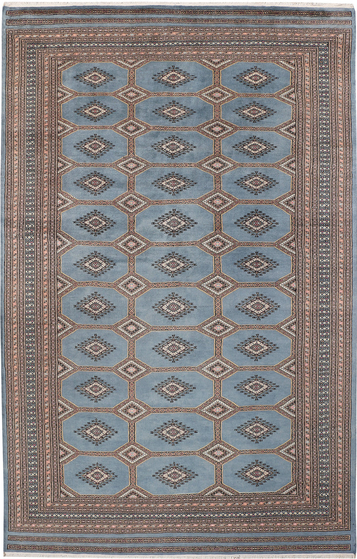 Light Slate Grey Jaldar 6' 7 x 10' 3 - No. 47775 - ALRUG Rug Store