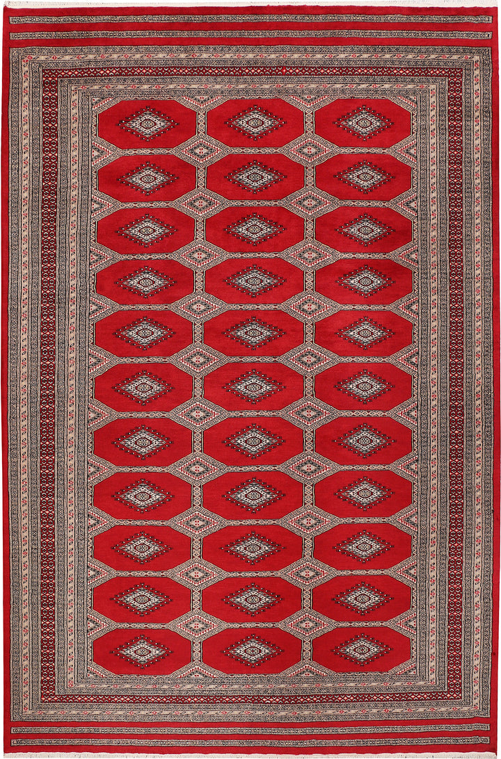 Firebrick Jaldar 6' 7 x 10' - No. 47776 - ALRUG Rug Store