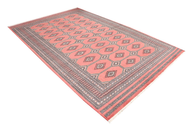 Salmon Jaldar 6'  8" x 10'  2" - No. QA36328