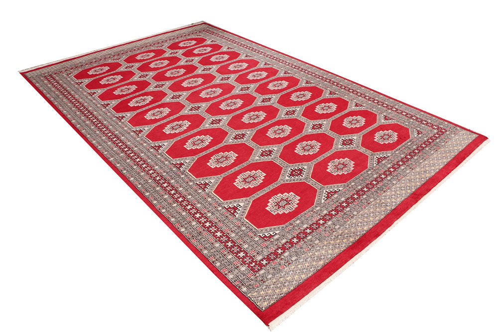 Firebrick Jaldar 6' 5 x 10' - No. 47778 - ALRUG Rug Store