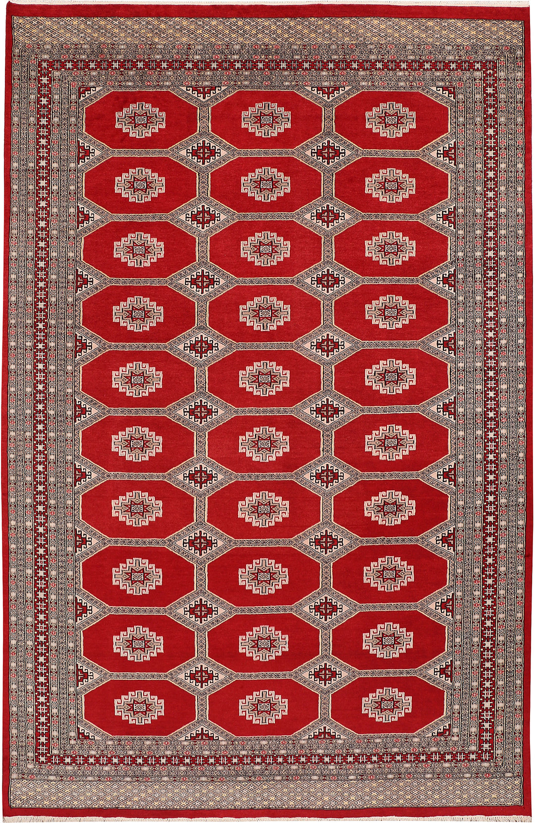 Firebrick Jaldar 6' 5 x 10' - No. 47778 - ALRUG Rug Store