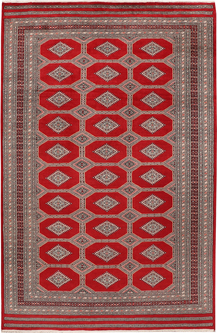 Firebrick Jaldar 6' 7 x 10' 3 - No. 47780 - ALRUG Rug Store