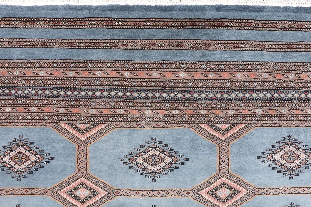 Light Slate Grey Jaldar 6' 9 x 10' - No. 47781 - ALRUG Rug Store