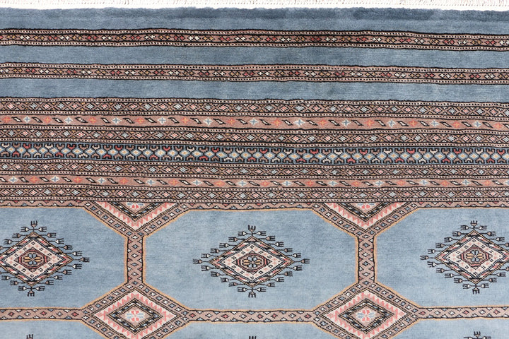 Light Slate Grey Jaldar 6' 9 x 10' - No. 47781 - ALRUG Rug Store