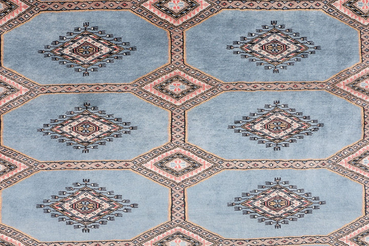 Light Slate Grey Jaldar 6' 9 x 10' - No. 47781 - ALRUG Rug Store