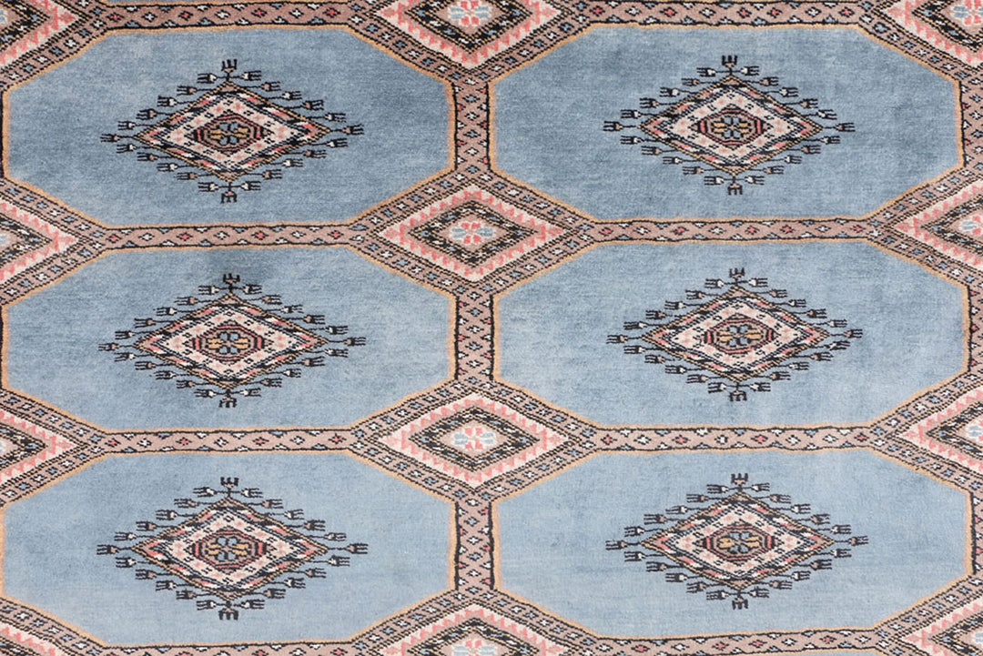 Light Slate Grey Jaldar 6'  9" x 10' " - No. QA60520