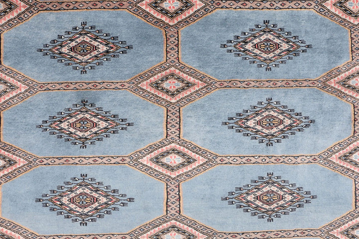 Light Slate Grey Jaldar 6'  9" x 10' " - No. QA60520