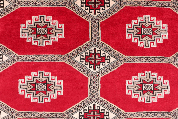 Firebrick Jaldar 6' 6 x 10' 1 - No. 47782 - ALRUG Rug Store