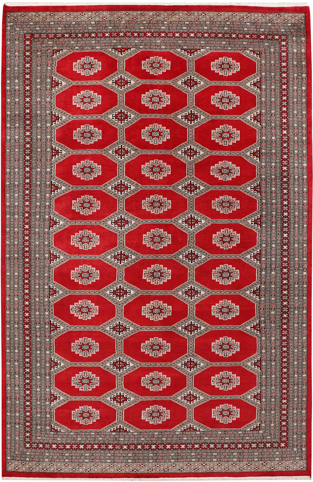 Firebrick Jaldar 6' 6 x 10' 1 - No. 47782 - ALRUG Rug Store