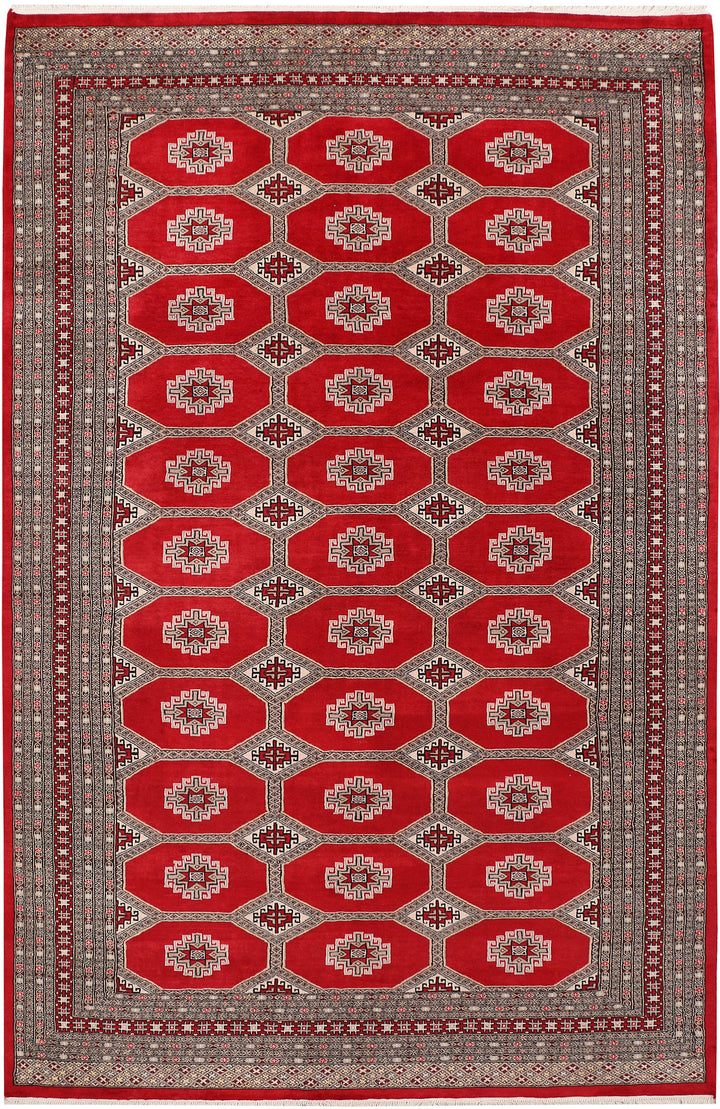 Firebrick Jaldar 6' 6 x 10' 1 - No. 47782 - ALRUG Rug Store