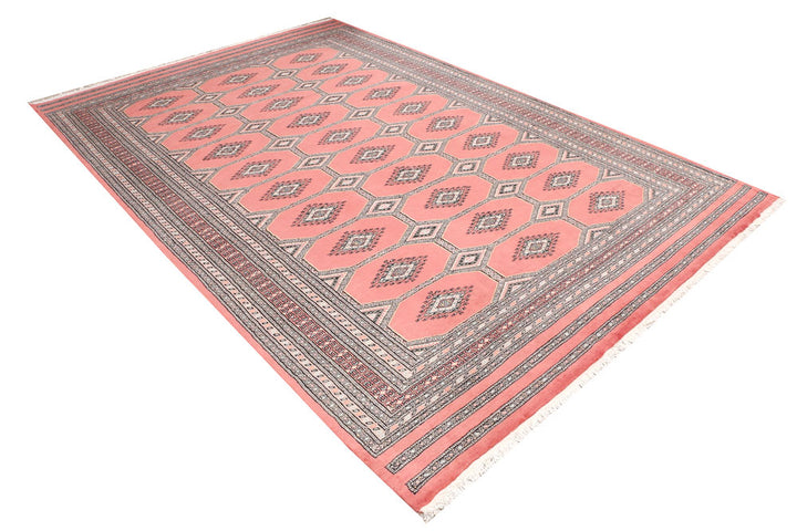 Salmon Jaldar 6' 7 x 9' 10 - No. 47783 - ALRUG Rug Store