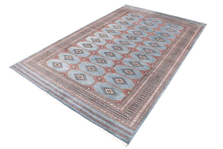 Light Slate Grey Jaldar 6' 6 x 10' 4 - No. 47784 - ALRUG Rug Store