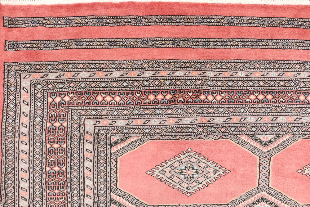 Salmon Jaldar 6' 8 x 9' 7 - No. 47785 - ALRUG Rug Store
