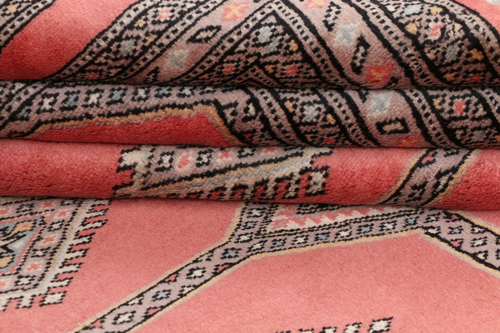 Salmon Jaldar 6' 8 x 9' 7 - No. 47785 - ALRUG Rug Store