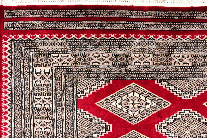 Dark Red Jaldar 5' 7 x 8' 3 - No. 47787 - ALRUG Rug Store