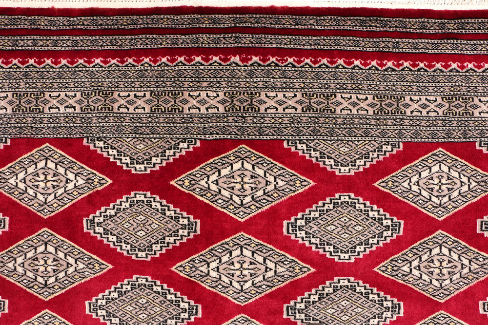 Dark Red Jaldar 5' 7 x 8' 3 - No. 47787 - ALRUG Rug Store