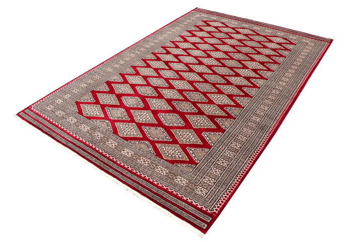Dark Red Jaldar 5' 7 x 8' 3 - No. 47787 - ALRUG Rug Store