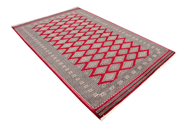 Dark Red Jaldar 5' 7 x 8' 3 - No. 47787 - ALRUG Rug Store