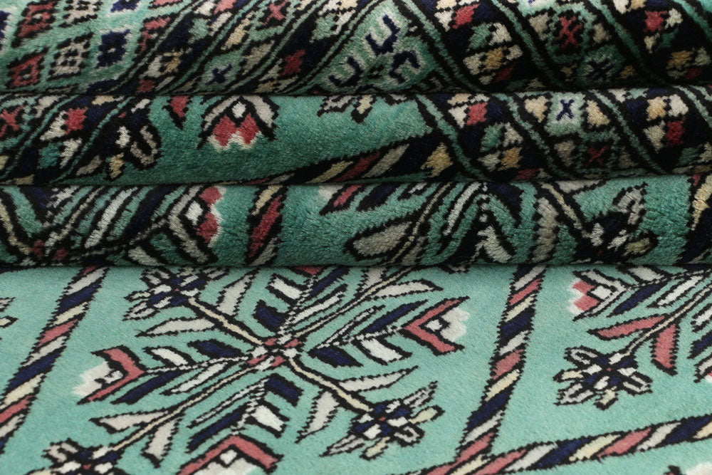 Sea Green Butterfly 5' 9 x 7' 11 - No. 47789 - ALRUG Rug Store