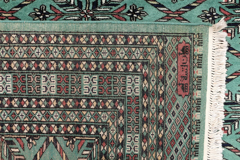 Sea Green Butterfly 5' 9 x 7' 11 - No. 47789 - ALRUG Rug Store