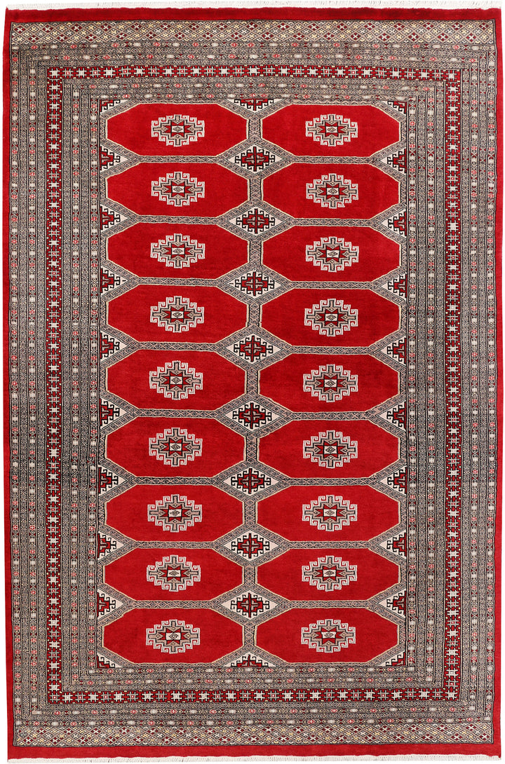 Firebrick Jaldar 5'  7" x 8'  2" - No. QA71988