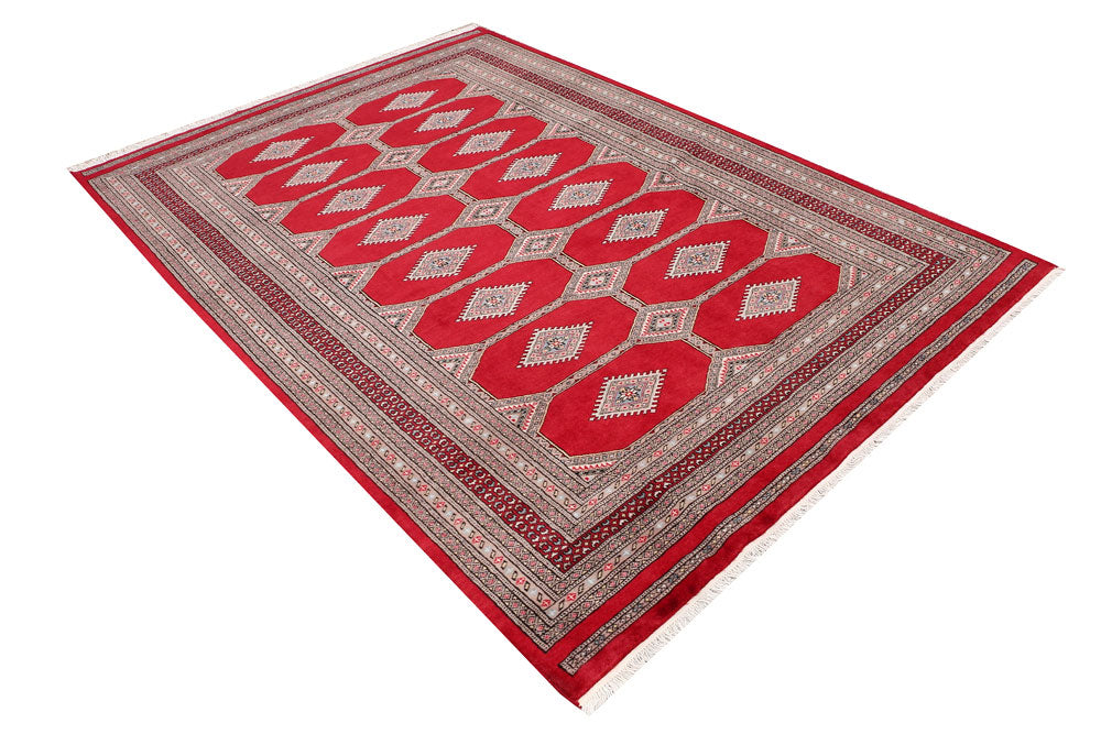 Firebrick Jaldar 5' 6 x 7' 10 - No. 47792 - ALRUG Rug Store