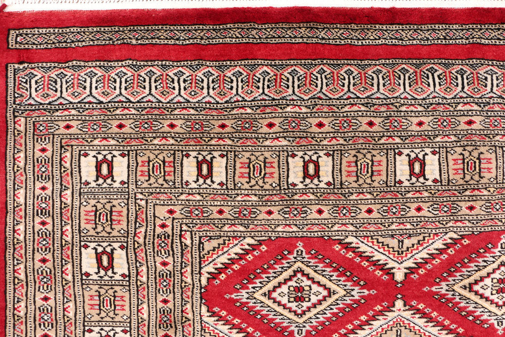 Dark Red Jaldar 5' 6 x 7' 8 - No. 47794 - ALRUG Rug Store